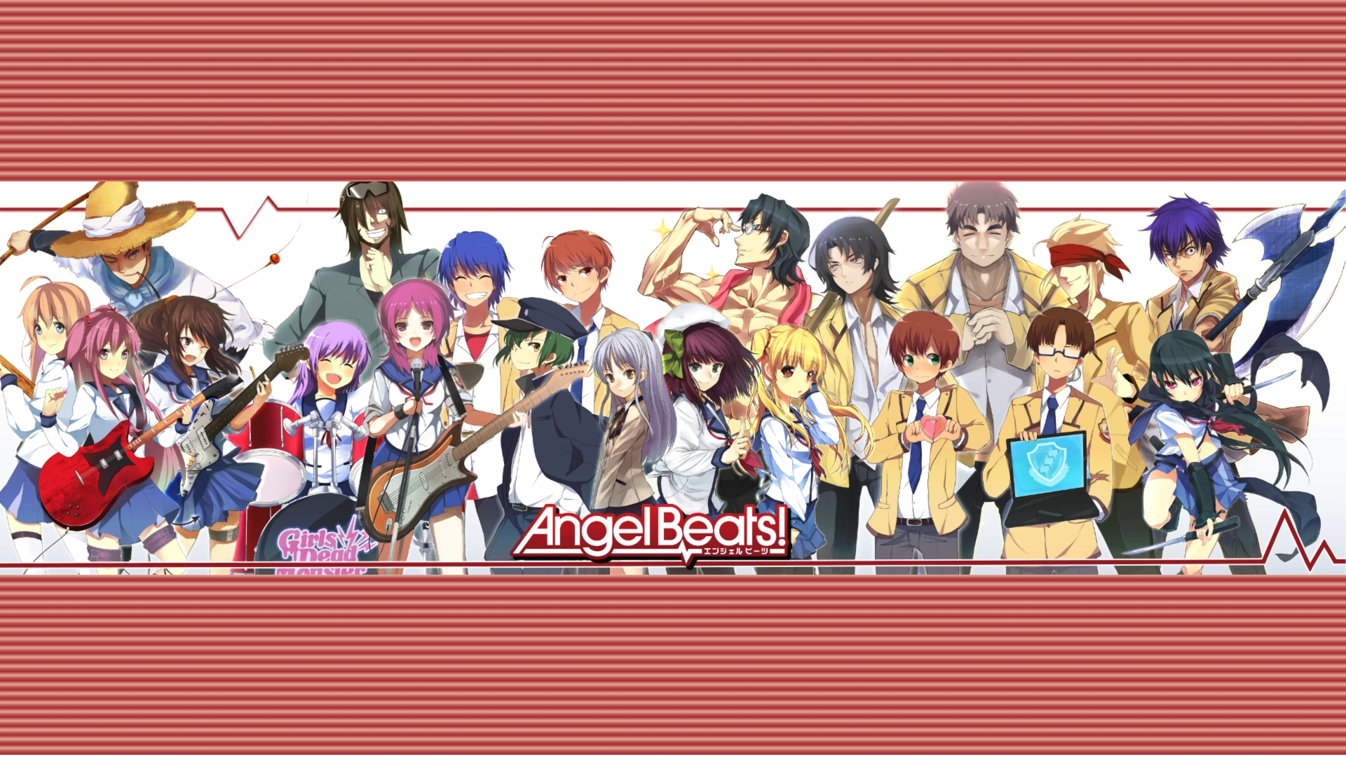 Angel Beats Sssメンバー集合系 壁紙 壁紙展示場